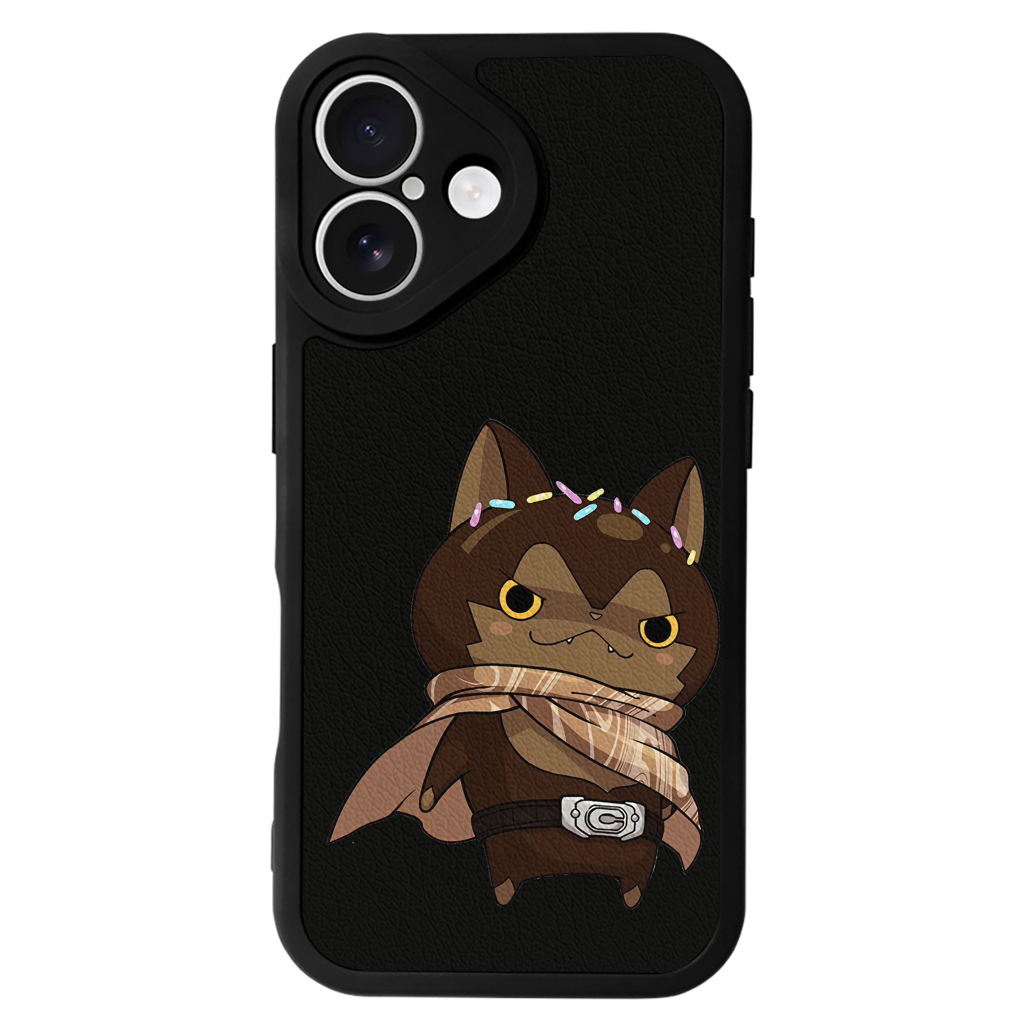 （画像用） 妖怪ウォッチ Yo-kai Watch 【iPhone 16シリーズ対応】シリコンスマホケース（レザー調） 材質：シリコン